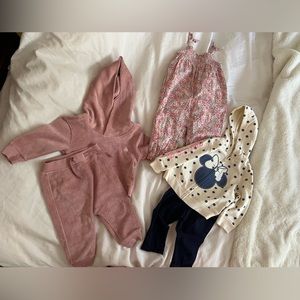 Baby girl 6-12 month brand new clothing bundle